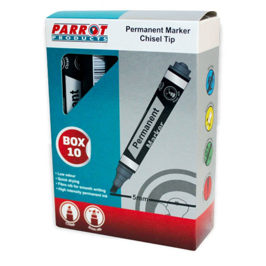 Parrot Chisel Tip Permanent Marker