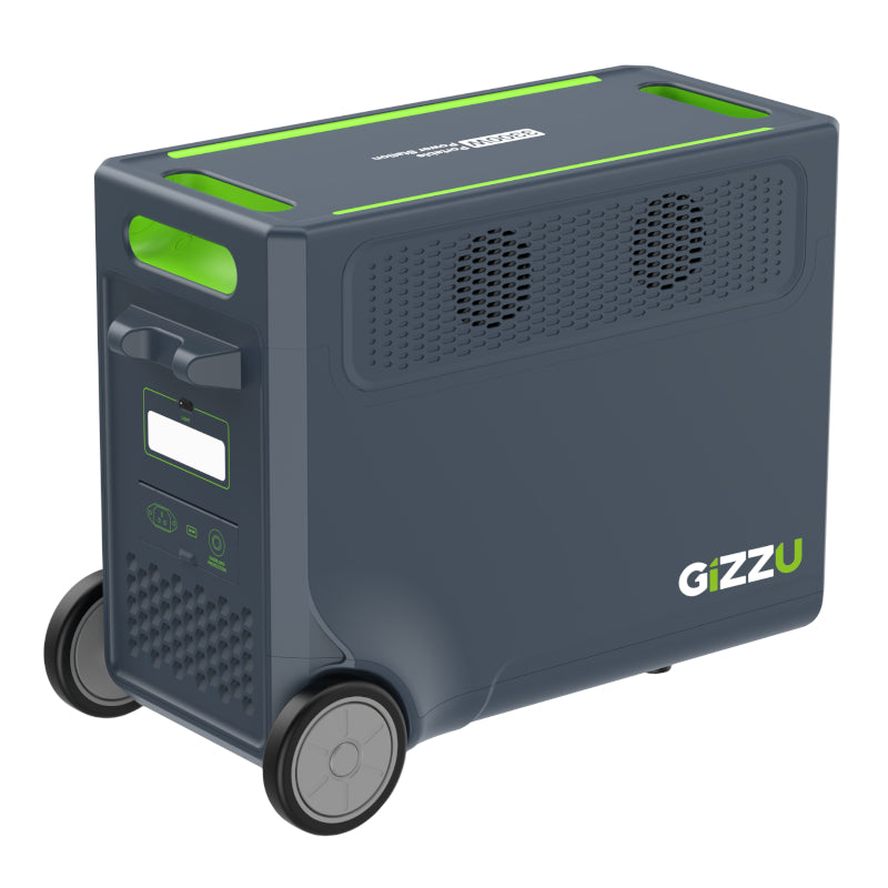 Gizzu HERO ULTRA 3840Wh/3600W Fast Charge LiFePO4 UPS Portable Power Station