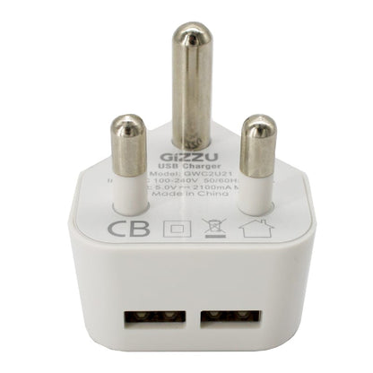 Gizzu 2 x USB Charger